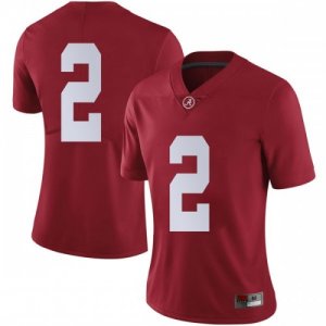 Women's Alabama Crimson Tide #2 Patrick Surtain II Crimson Limited NCAA College Football Jersey 2403LUDN0